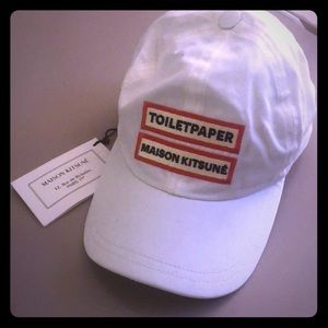 Hat from Toilet Paper x Madison Kitsuné collection